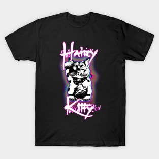 Hairy (Lucky) Kitty Design T-Shirt